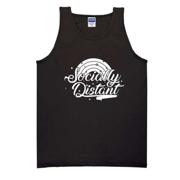 Scoially distant Tank Top SN