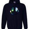 Smiley Face Headphone Galaxy Hoodie SN