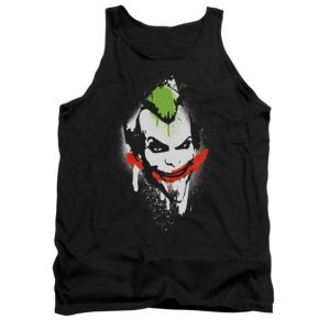 Spraypaint Smile Adult Tank Top SN