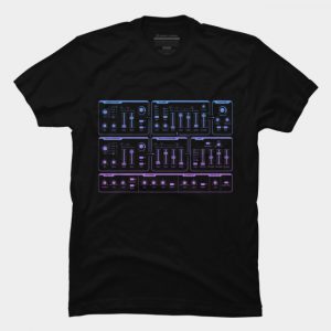 Synthesizer - Gradient Synth T Shirt SN