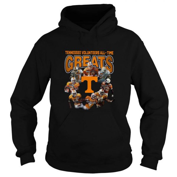 Tennessee Volunteers All Time Greats Players Signature Hoodie SN