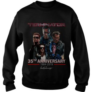 Terminator 35th Anniversary 1984 2019 Signature Sweatshirt SN