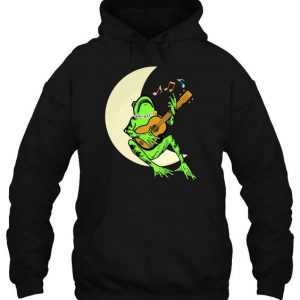 Ukulele With Frog Hoodie SN