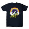 Unicorn Riding T-Rex Dinosaur Party T-Shirt SN