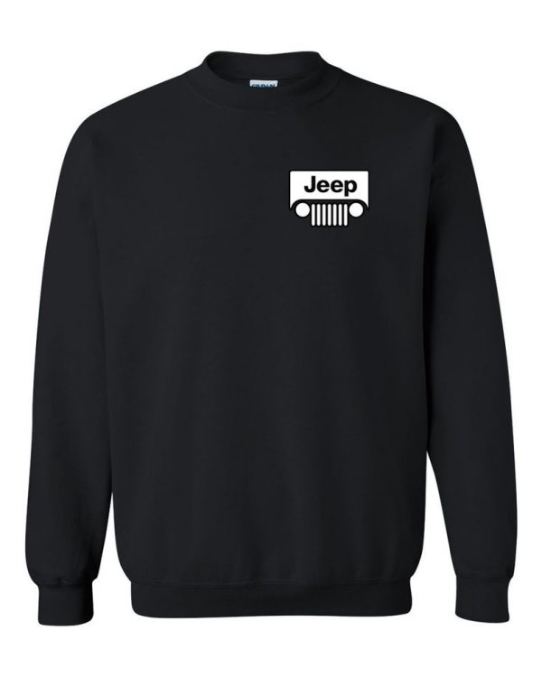 White Small Jeep Sweatshirt SN