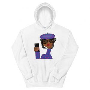 Women Selfie Graphic Hoodie SN