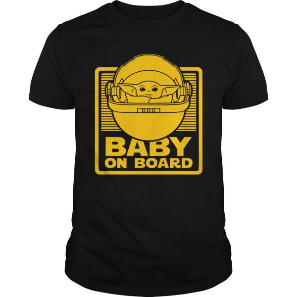 Yoda Baby On Board T Shirt SN