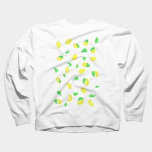 lemon pattern Sweatshirt SN
