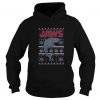 shark jaws ugly christmas Hoodie SN