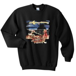 street fighter sweatshirt SN