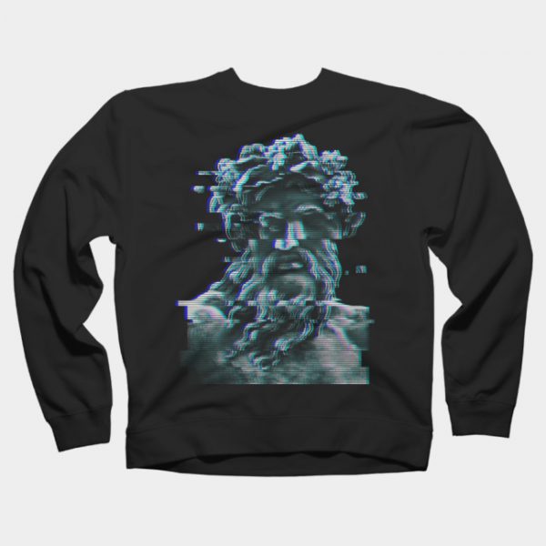 zeus glitch Sweatshirt SN