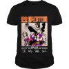 50 Years Of Led Zeppelin Signatures T Shirt SN