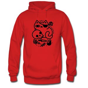 Badass Cat Hoodie SN