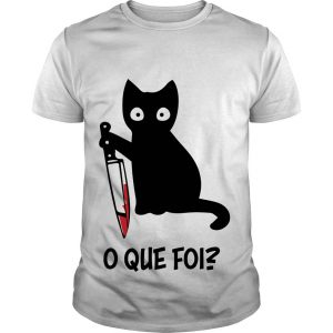 Black Cat Michael Myers O Que Foi T Shirt SN