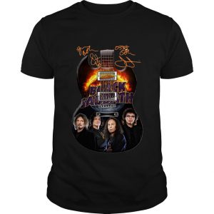 Black Sabbath Guitarist Signatures T Shirt SN