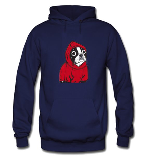 Boston Terrier Red Hoodie Hoodie SN