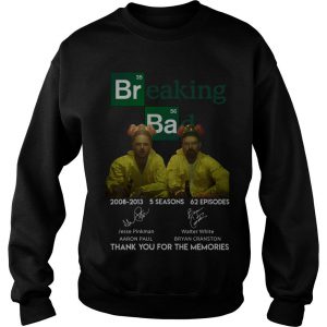 Breaking Bad Thank You For The Memories Sweatshirt SN