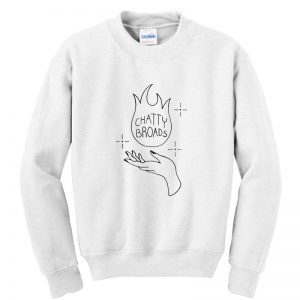 CHATTY BROADS X Megan Timanus Sweatshirt SN