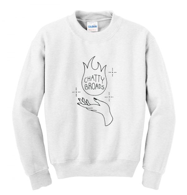 CHATTY BROADS X Megan Timanus Sweatshirt SN