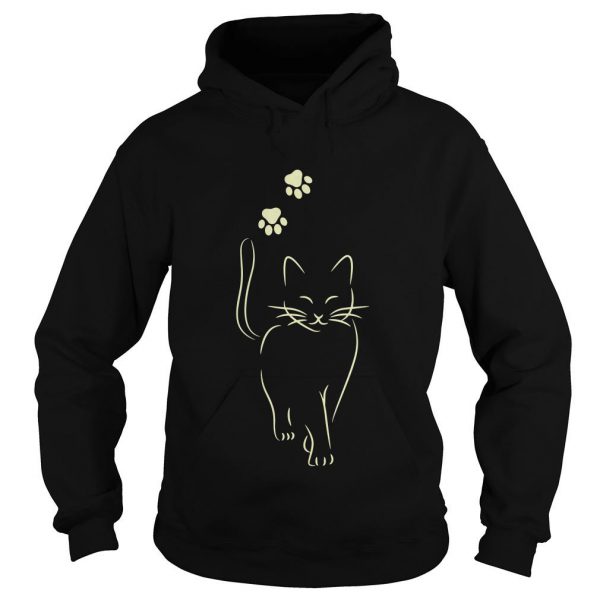 Cat And Paws Hoodie SN