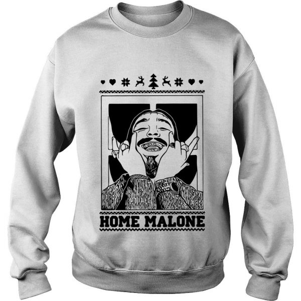 Christmas Post Malone Home Malone Sweatshirt SN