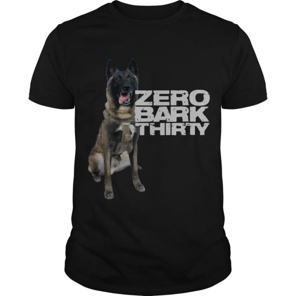 Conan Military Hero Dog zero bark thirty T shirt SN