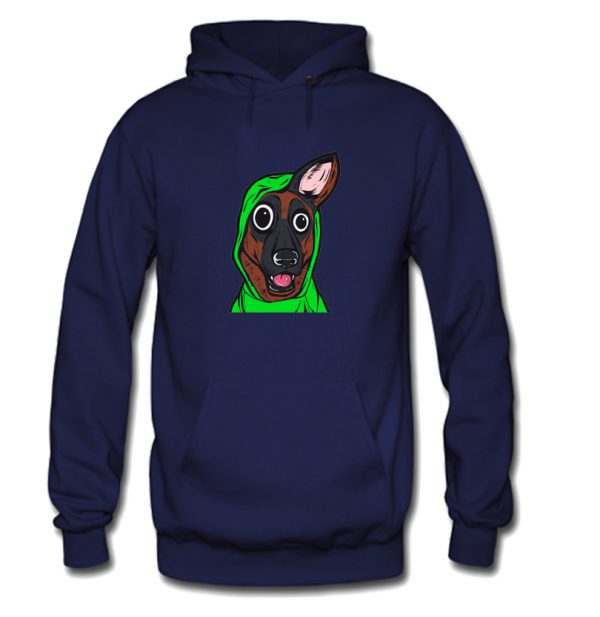 Green Hoodie German Shepherd Hoodie SN