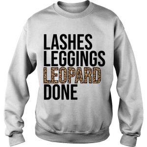 Lashes Leggings Leopard Done Sweatshirt SN