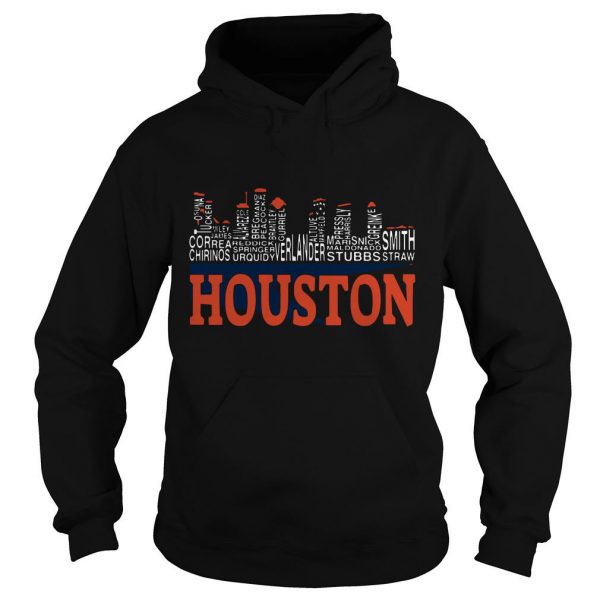 List Name Houston City Hoodie SN