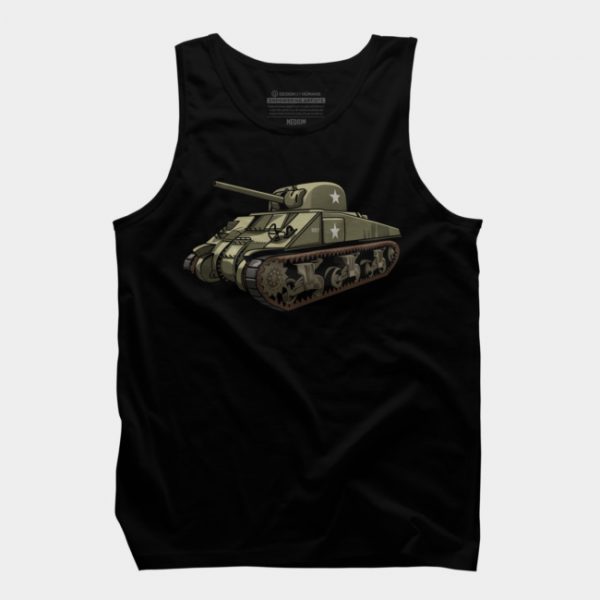 M4 Sherman Tank Tank Top SN