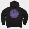 Melted Moon - Vaporwave Style Landscape Hoodie SN