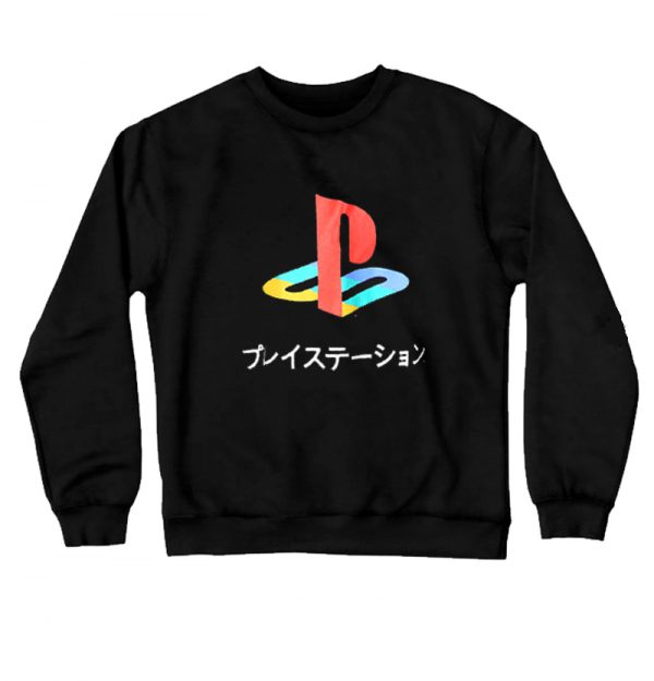 Playstation Japanese Katakana Sweatshirt SN