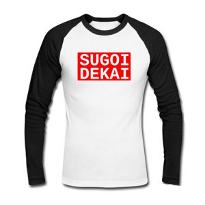 SUGOI DEKAI Baseball Shirt SN