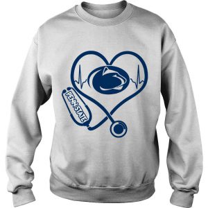 Stethoscope Heartbeat Nurse Penn State Sweatshirt SN