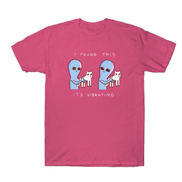 Strange Planet - I FOUND THIS IT'S VIBRATING T Shirt SN