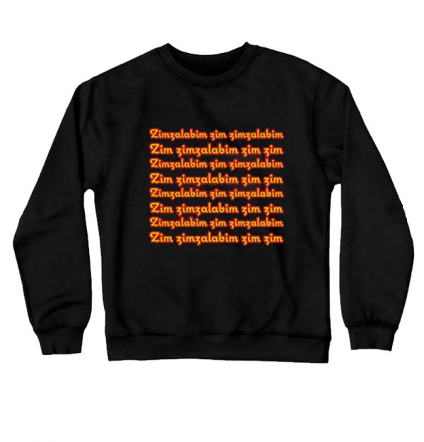 Zimzalabim Red Velvet Lyric Unisex Men Women Sweatshirt SN