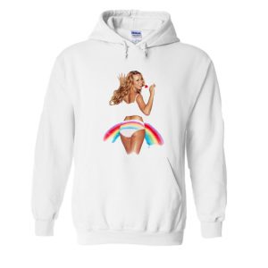 mariah carey rainbow hoodie SN