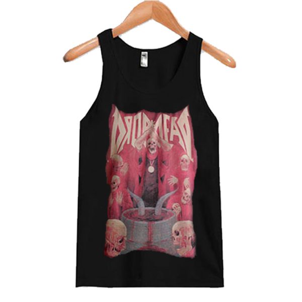 Drop Dead Bask In Blood Tank Top SN