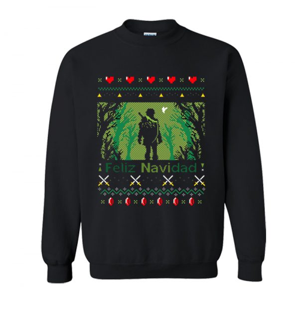 Feliz NAVIdad Christmas Sweatshirt SN