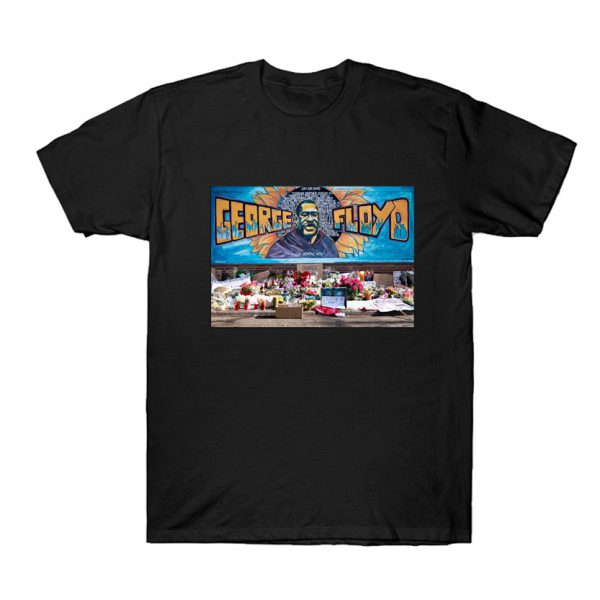 George Floyd Mural Still Cant Breathe T-Shirt SN