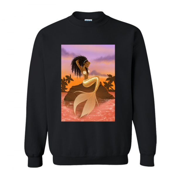 Golden Mermaid Sweatshirt SN