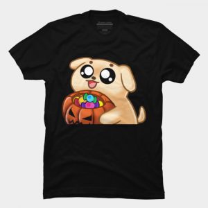 Halloween Candy Pup T Shirt SN