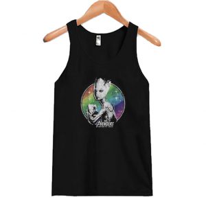 Marvel Avengers Infinity War Groot Rainbow Girls Tank top SN