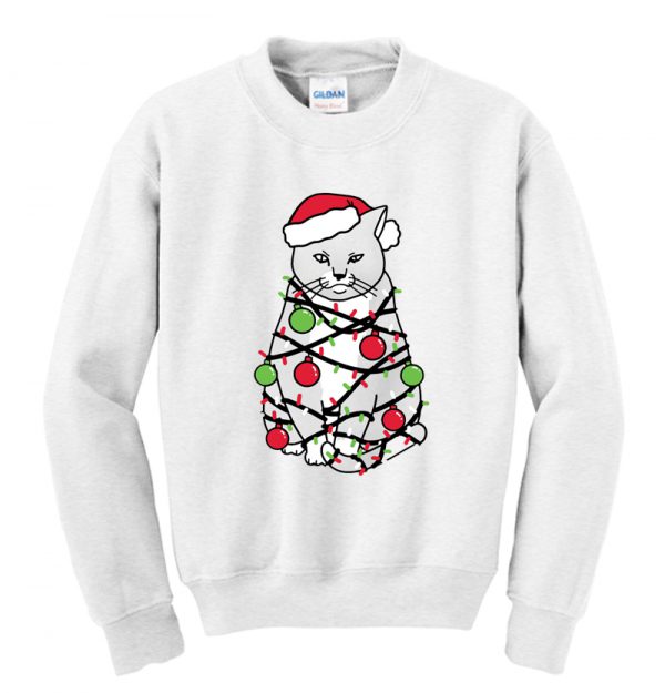 Meowy Christmas Sweatshirt SN