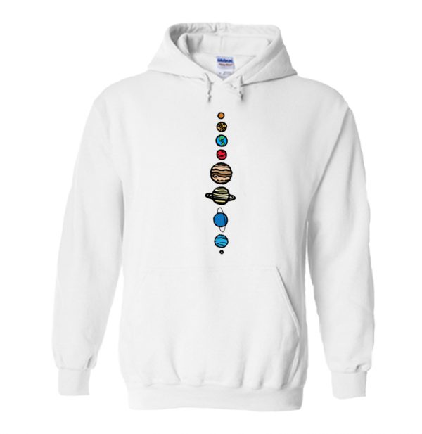 Planets Colour Hoodie SN