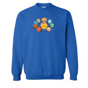 Planets camping Sweatshirt SN