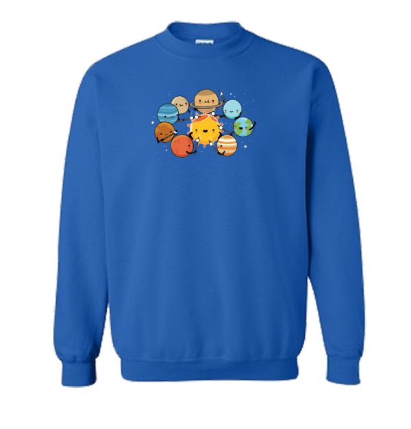 Planets camping Sweatshirt SN