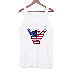 Shaka America Flag Tank Top SN