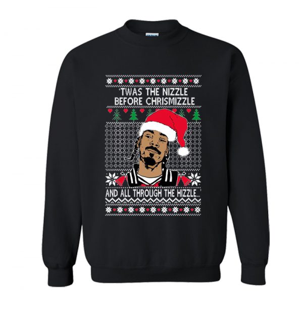 Snoop Dogg Shizzle Dizzle Chrismizzle Sweatshirt SN