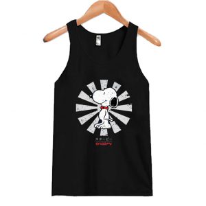 Snoopy Retro Japanese Tank Top SN